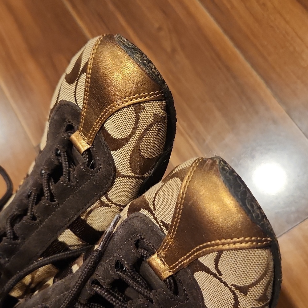 Coach Signature Sneakers - Picture 4 of 7
